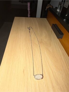 Kendra Scott Pendant Necklace Iridescent Drusy